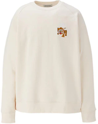 Sudadera Beige de Manga Larga Unisex Retro Onitsuka Tiger SS24. 2183B183-250 Order Sudadera Beige de Manga Larga Unisex Retro Onitsuka Tiger SS24. 2183B183-250