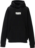 Onitsuka Tiger Sweat Hoodie Black Unisex Pullover with Letter Print 2183B279-001 Onitsuka Tiger Sweat Hoodie Black Unisex Pullover with Letter Print 2183B279-001