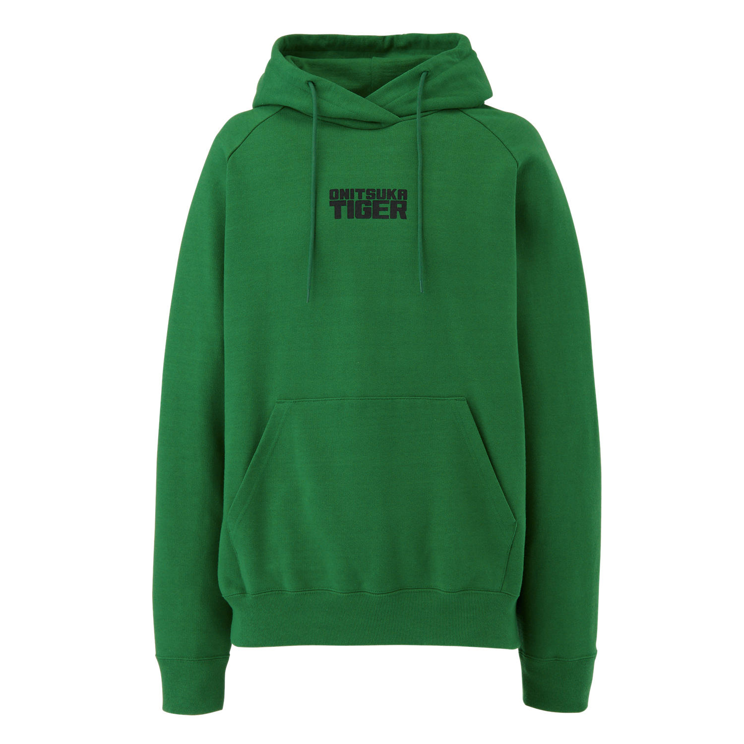 Onitsuka Tiger Sweat Hoodie Green Unisex Comfortable Casual Long Sleeve. 2183B279-300