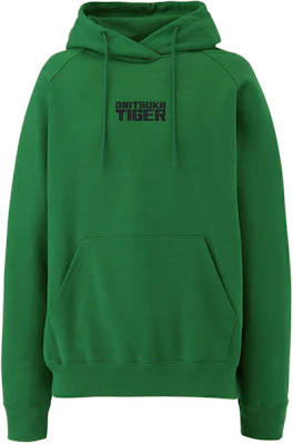 Sudadera con Capucha Verde Onitsuka Tiger Unisex Casual Cómoda de Manga Larga. 2183B279-300 Order Sudadera con Capucha Verde Onitsuka Tiger Unisex Casual Cómoda de Manga Larga. 2183B279-300