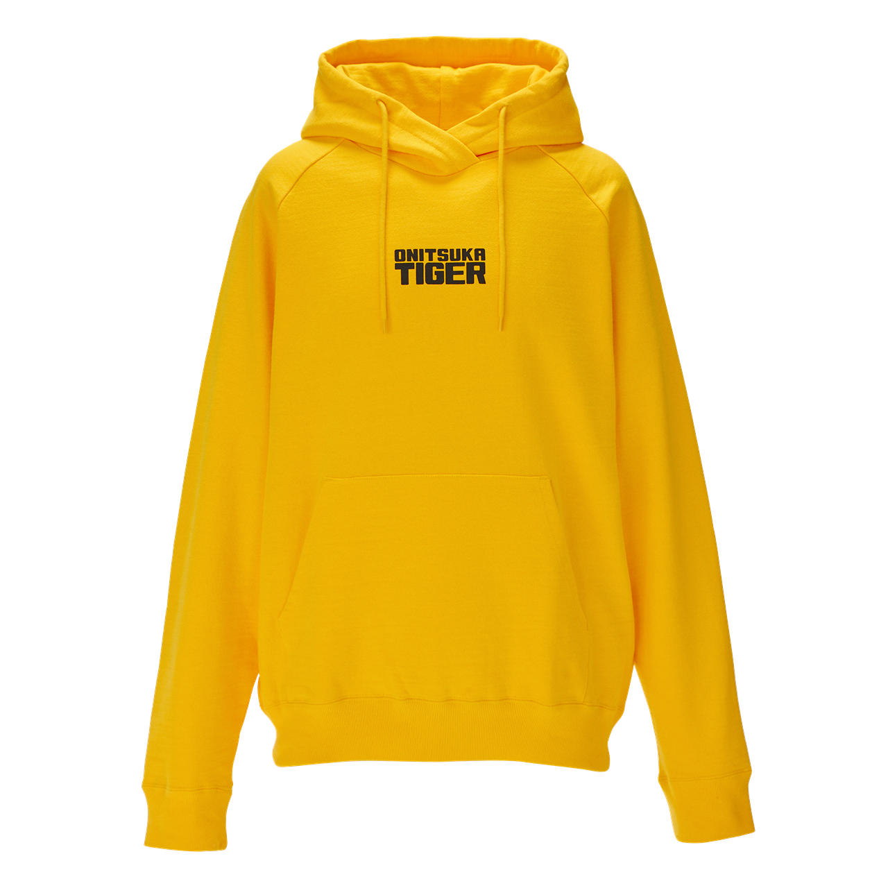 Onitsuka Tiger Sweat Hoodie Unisex Yellow Letter Print Pullover 2183B279-750