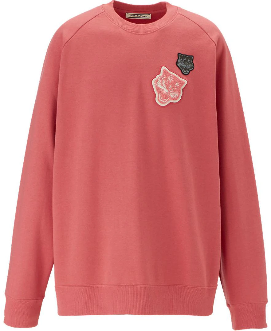 onitsuka-tiger-sweat-top-unisex-pink-raglan-crewneck-printed-long-sleeve-2183-b248-700