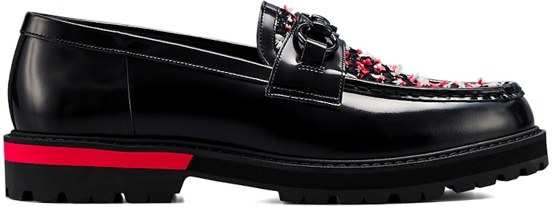 鬼冢虎 THE ONITSUKA 黑色/经典红乐福鞋 1181A616-008 Buy 鬼冢虎 THE ONITSUKA 黑色/经典红乐福鞋 1181A616-008