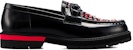 Onitsuka Tiger THE ONITSUKA BIT LOAFER BLACK/CLASSIC RED 1181A616-008