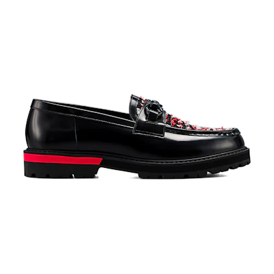 Onitsuka Tiger THE ONITSUKA BIT LOAFER BLACK/CLASSIC RED