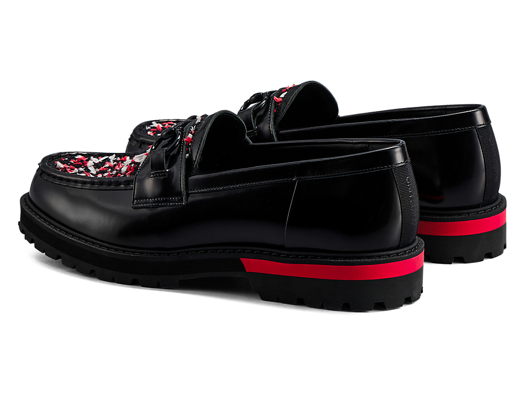 Shop Onitsuka Tiger THE ONITSUKA BIT LOAFER NEGRO/ROJO CLÁSICO 1181A616-008