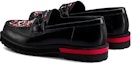 Shop Onitsuka Tiger THE ONITSUKA BIT LOAFER BLACK/CLASSIC RED 1181A616-008