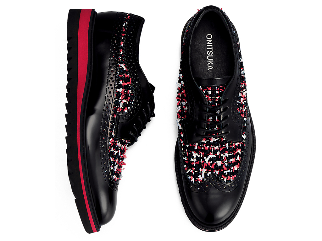 Cheap 오니츠카 타이거 더 오니츠카 브로그 블랙/클래식 레드 1181A615-002