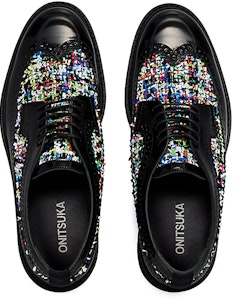 鬼塚虎 THE ONITSUKA 复古雕花鞋 黑色/蓝色 1181A615-001 Details for 鬼塚虎 THE ONITSUKA 复古雕花鞋 黑色/蓝色 1181A615-001