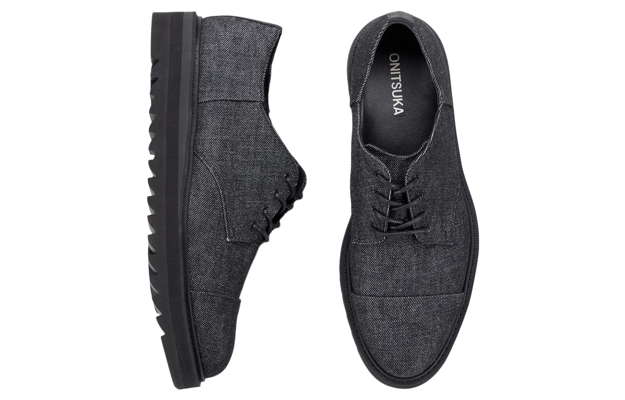 Lookbook Onitsuka Tiger The Onitsuka Derby 'Gris Oscuro'. 1181A307-001