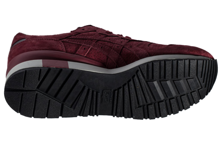 Shop Onitsuka Tiger Alliance 輕便舒適耐磨 低筒運動跑步鞋 男女同款 紅