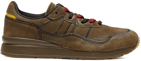 ONITSUKA TIGER TIGER ALLY STITCH BROWN STORM/VIBRANT YELLOW 1183C447-201 ONITSUKA TIGER TIGER ALLY STITCH BROWN STORM/VIBRANT YELLOW 1183C447-201