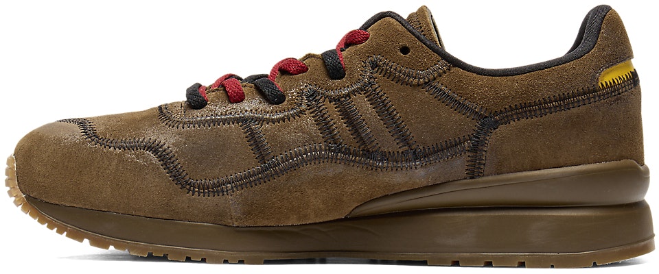 ONITSUKA TIGER TIGER ALLY STITCH BROWN STORM/VIBRANT YELLOW 1183C447-201 Lookbook ONITSUKA TIGER TIGER ALLY STITCH BROWN STORM/VIBRANT YELLOW 1183C447-201