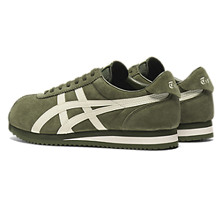 Shop Onitsuka Tiger TIGER CORSAIR HIJAU PERUNGGU/KREM 1183C555-300