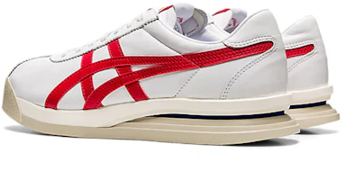 Shop Onitsuka Tiger 鬼冢虎 Corsair EX 低帮 运动休閒鞋 男女同款 白紅