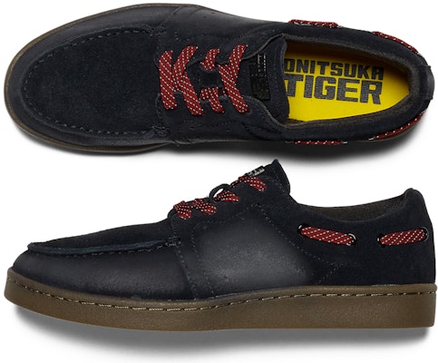 オニツカタイガー タイガーデッキ ブラック/ビートジュース 1183C508-001 Cheap オニツカタイガー タイガーデッキ ブラック/ビートジュース 1183C508-001
