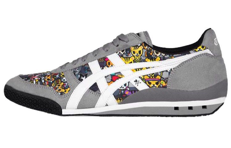 Onitsuka Tiger Tokidoki x Ultimate 81 'Grey Black Cartoon Print' D53AQ-9801
