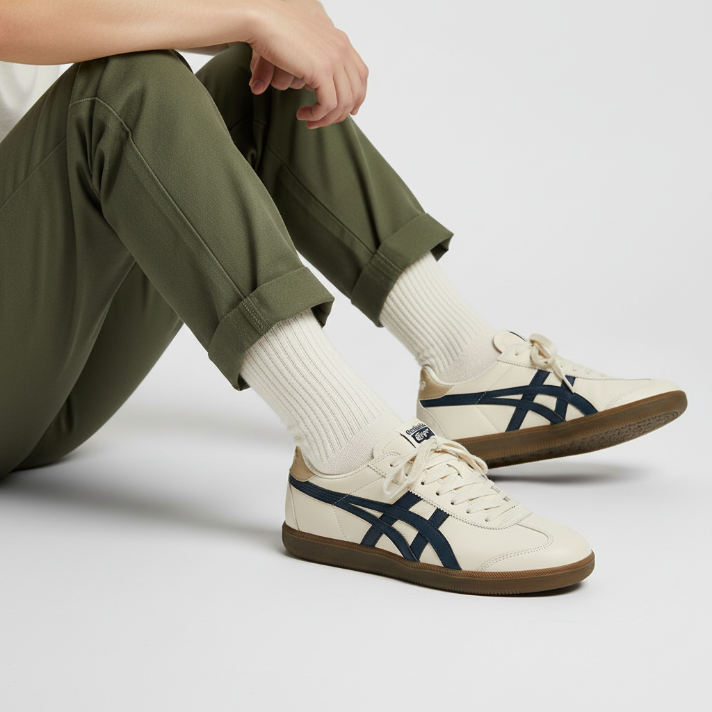 Order Onitsuka Tiger Tokuten ''Birch Iron Navy'' Lelaki & Wanita Sneakers 1183C429-200
