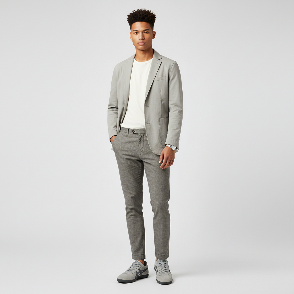 Lookbook Onitsuka Tiger Tokuten 'Piedmont Grey Metropolis' Kasut Sukan Kelabu Terang 1183C431-020