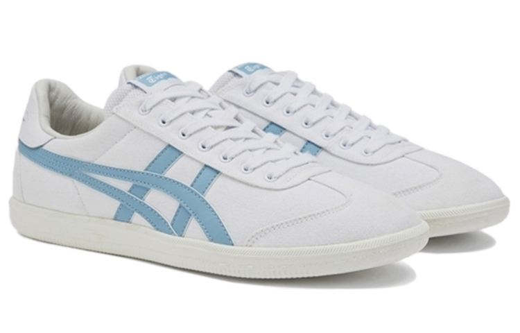 Lookbook 鬼塚虎 Tokuten 復古休閒板鞋 男女同款 白藍