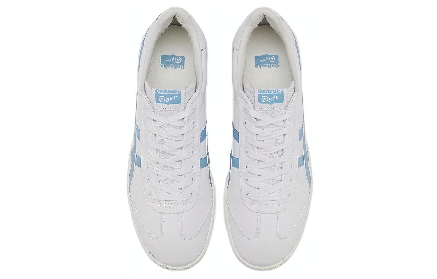 Shop 鬼塚虎 Tokuten 復古休閒板鞋 男女同款 白藍