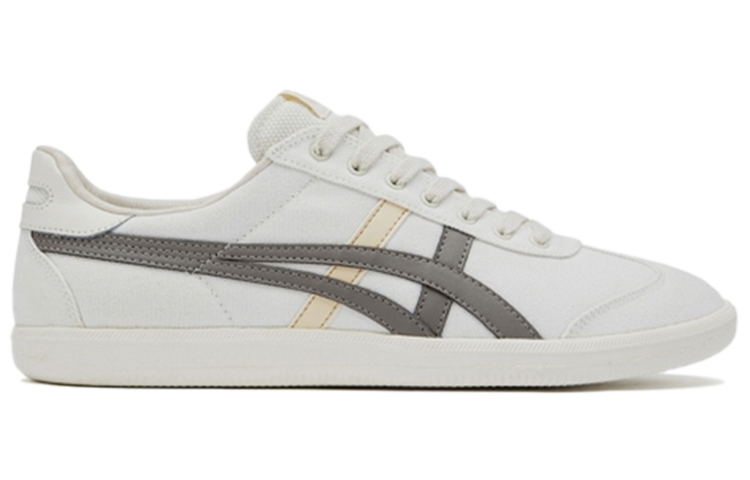 Order 鬼冢虎 Tokuten 復古休閒板鞋 男女同款 白灰色