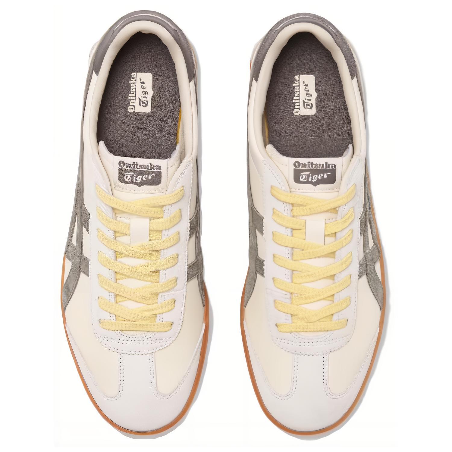 Shop オニツカタイガー 徳転 ホワイト/グレー 1183C086-101