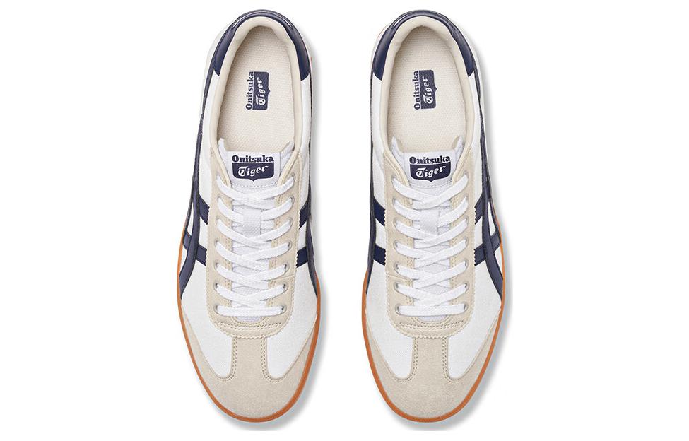 Lookbook オニツカタイガー 徳転 ホワイト/ネイビー 1183C291-101