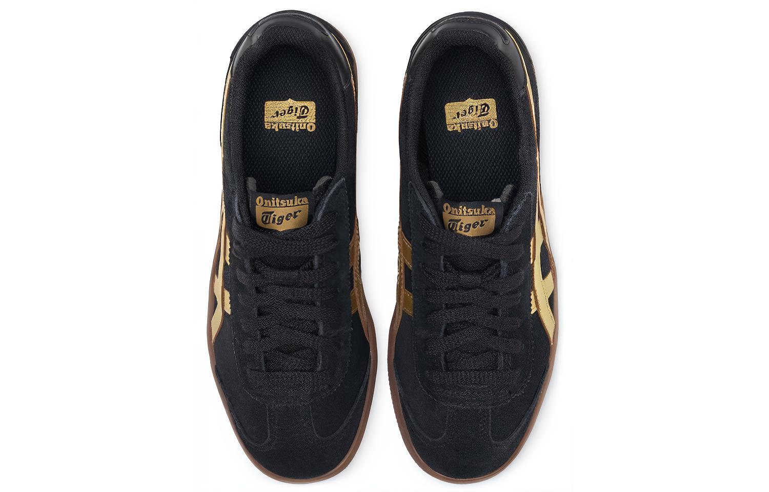 Shop Onitsuka Tiger 鬼冢虎 Tokuten 低帮 板鞋 男女同款 黑金