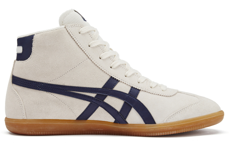 Order Kasut Onitsuka Tiger Tokuten MT 'Krim Navy Gum' 1183C011-200