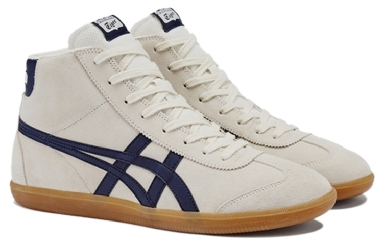 Lookbook Kasut Onitsuka Tiger Tokuten MT 'Krim Navy Gum' 1183C011-200