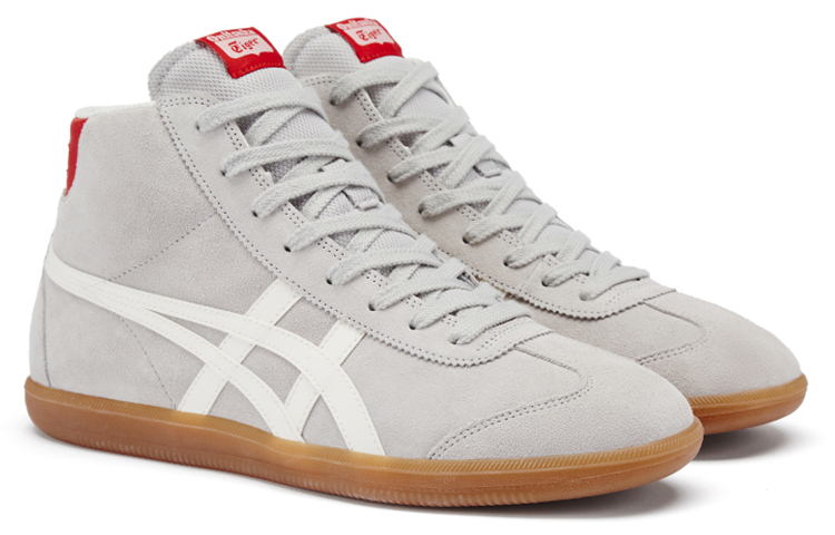 Lookbook Kasut Onitsuka Tiger Tokuten MT 'Kelabu Putih Merah' 1183C011-020