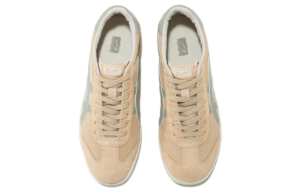 Lookbook Onitsuka Tiger鬼塚虎 防滑耐磨 低筒 運動休閒鞋 男女同款 棕綠