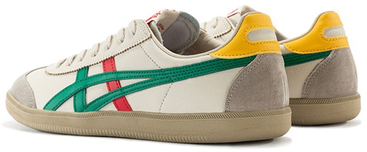 오니츠카 타이거 토쿠텐 슈즈 '화이트 베이지 레드 그린' 1183C095-200 Shop 오니츠카 타이거 토쿠텐 슈즈 '화이트 베이지 레드 그린' 1183C095-200