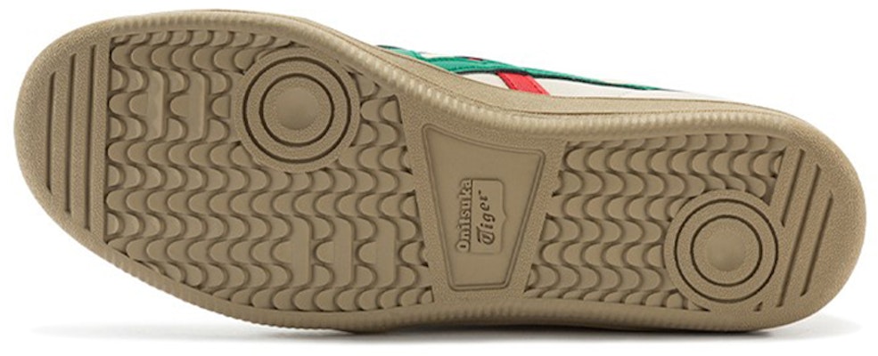 Onitsuka Tiger Tokuten Shoes 'White Beige Red Green' 1183C095-200 Details for Onitsuka Tiger Tokuten Shoes 'White Beige Red Green' 1183C095-200