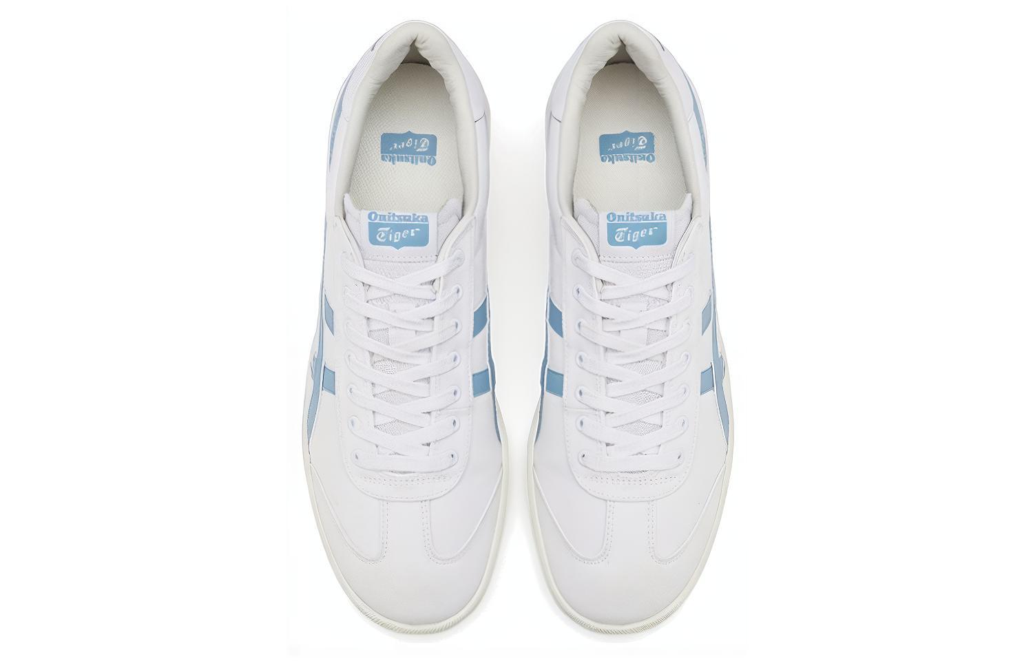 Shop Onitsuka Tiger鬼塚虎 Tokuten 復古德訓 低筒 帆布鞋 男女款 白藍