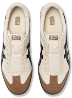 鬼塚虎 Tokuten 白棕黑色无带休闲鞋 1183C248-200 Lookbook 鬼塚虎 Tokuten 白棕黑色无带休闲鞋 1183C248-200