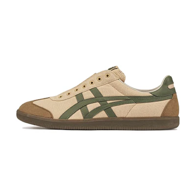 Onitsuka Tiger Tokuten Slip-on Shoes 'Beige Brown Green'