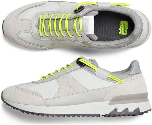 Onitsuka Tiger Tracer Ex 'Beige Putih Hijau Neon' 1183B829-020 Shop Onitsuka Tiger Tracer Ex 'Beige Putih Hijau Neon' 1183B829-020