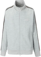 Onitsuka Tiger Track Top Side Stripe Full-Zip High Collar Sweatshirt Gray Unisex 2183B244-020 Onitsuka Tiger Track Top Side Stripe Full-Zip High Collar Sweatshirt Gray Unisex 2183B244-020