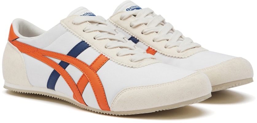 Onitsuka Tiger鬼塚虎 路跑教練 舒適 復古 低筒 跑步鞋 男女款 白橙 Lookbook Onitsuka Tiger鬼塚虎 路跑教練 舒適 復古 低筒 跑步鞋 男女款 白橙
