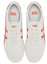Shop Onitsuka Tiger鬼塚虎經典拼色休閒低幫跑步鞋 男女同款 米白橙