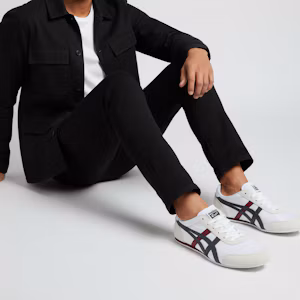 Order Onitsuka Tiger Track Trainer Weiß Schwarz Rot 1183B477-101