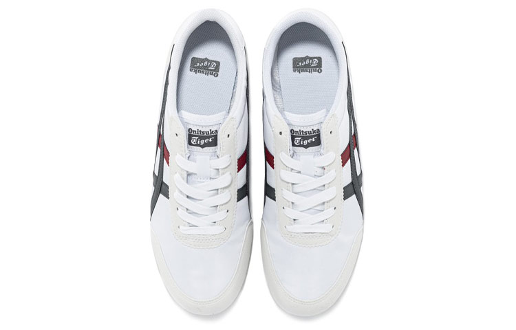 Details for 오니츠카 타이거 트랙 트레이너 화이트 블랙 레드 1183B477-101
