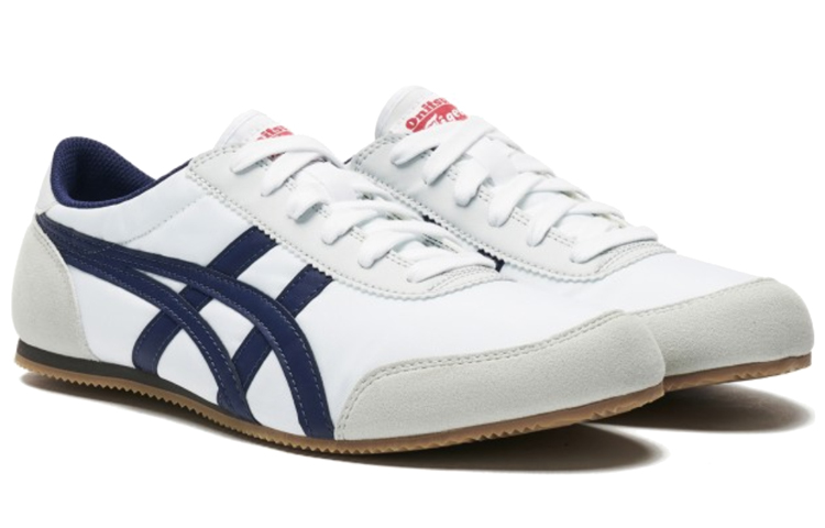 Lookbook Onitsuka Tiger Track Trainer Bianco Blu Unisex ''White Blue'' D318N-0150