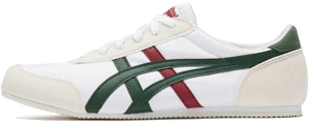 Onitsuka Tiger Track Trainer White Green D318N-100 Buy Onitsuka Tiger Track Trainer White Green D318N-100