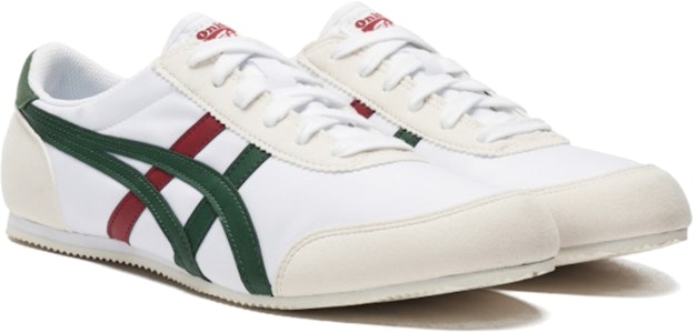 오니츠카 타이거 트랙 트레이너 화이트 그린 D318N-100 Order 오니츠카 타이거 트랙 트레이너 화이트 그린 D318N-100