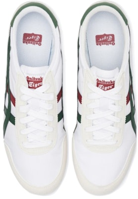Onitsuka Tiger Track Trainer White Green D318N-100 Shop Onitsuka Tiger Track Trainer White Green D318N-100
