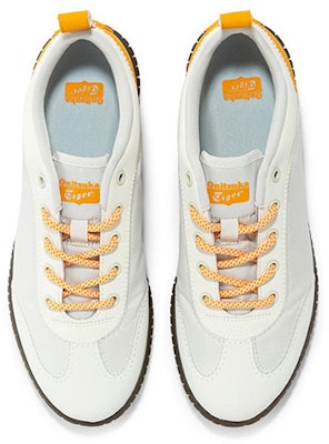 Onitsuka Tiger Tsunahiki AP Cozy Breathable Low Top Casual Shoes/Sneakers White Orange Splicing 1183B767-100 Purchase Onitsuka Tiger Tsunahiki AP Cozy Breathable Low Top Casual Shoes/Sneakers White Orange Splicing 1183B767-100