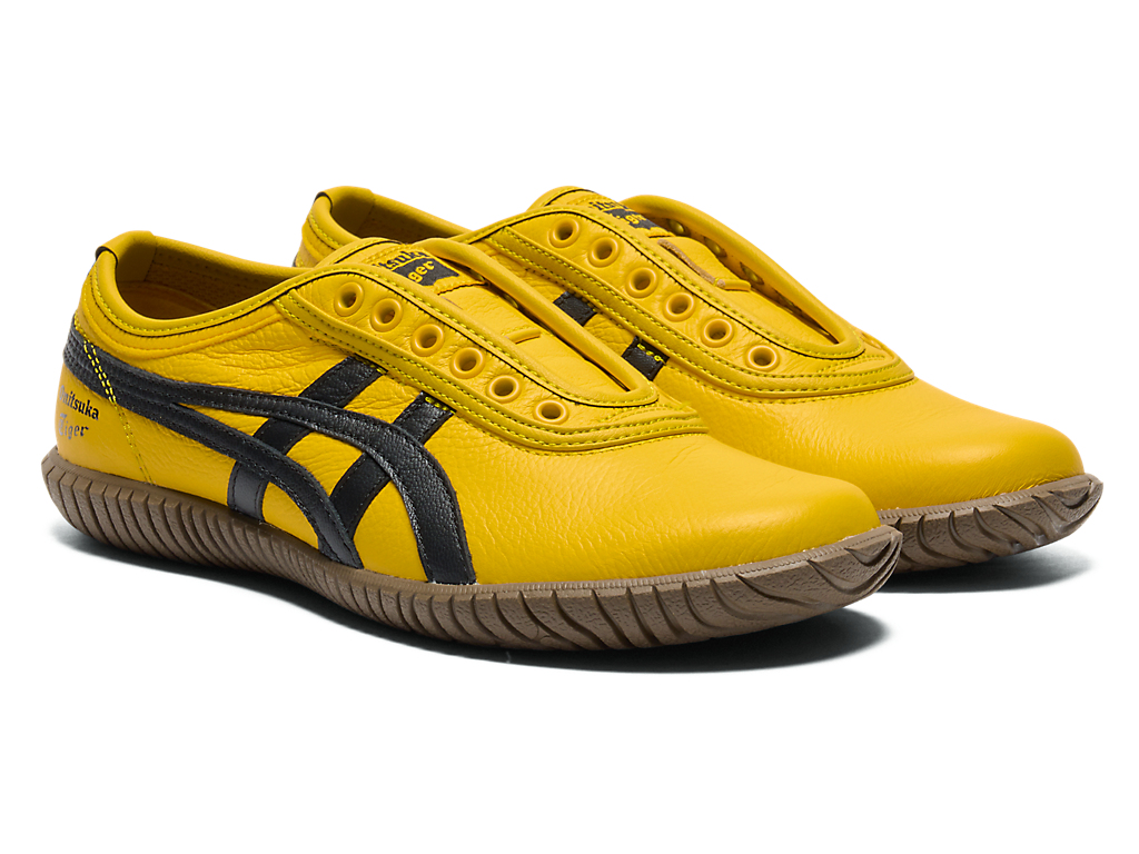 Order Onitsuka Tiger TSUNAHIKI SLIP-ON KUNING BUNGA MATAHARI/HITAM 1183C529-750